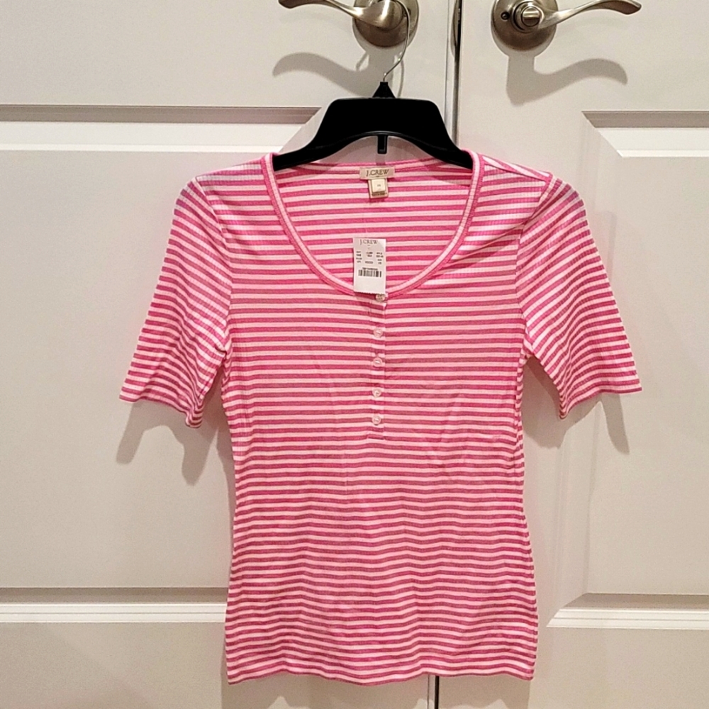 J. Crew women pink top *NEW with tag*